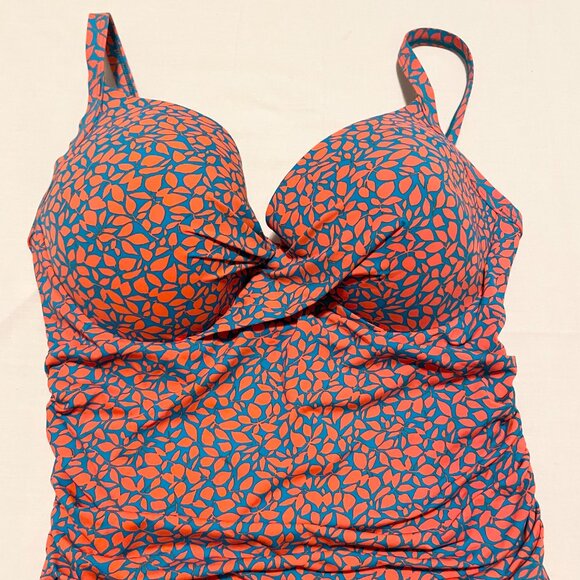 Moontide Wrap U/W Bathing Suit One Piece Womens Size 10 34F - Picture 4 of 10